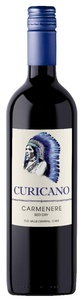 Вино сортовое ординарное "Курикано Карменер" сухое красное, креп. 12,5%, 0,75л