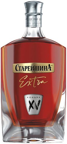 Коньяк старый "КС" "Старейшина ЭКСТРА" пятнадцатилетний