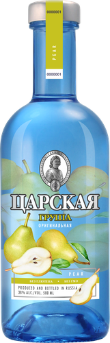 Настойка горькая "ЦАРСКАЯ ОРИГИНАЛЬНАЯ ГРУША (CZAR'S ORIGINAL PEAR)" 0,5л 38%