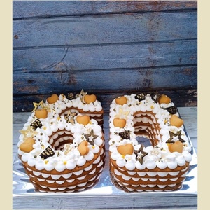 На юбилей (цифры) начинка медовый