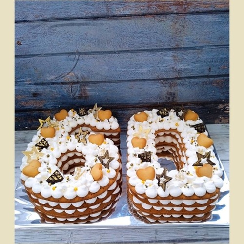 На юбилей (цифры) начинка медовый