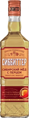 Настойка горькая «СИББИТТЕР СИБИРСКИЙ МЕД С ПЕРЦЕМ»
