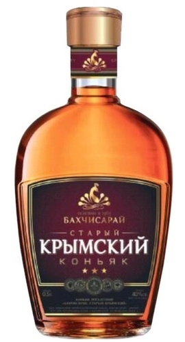 Коньяк трёхлетний "БАХЧИСАРАЙ СТАРЫЙ КРЫМСКИЙ"