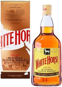Виски купажирoванный "White Horse Blended Scotch Whisky" 0.7 л.
