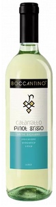 Вино ординарное «Боккантино Катарратто Пино Гриджио Терре Сицилиане» сухое белое