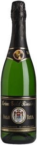 Российское шампанское коллекционное сухое белое "Новый Свет. Золотой Рислинг"