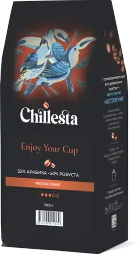 Chillesta Enjoy your cup, blend (50% арабика/50% робуста) 250г