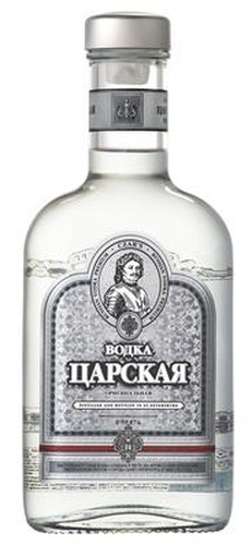 Водка "ЦАРСКАЯ ОРИГИНАЛЬНАЯ" 0,375л 40%