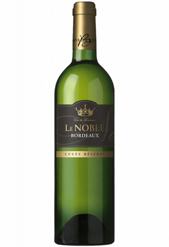 Вино белое сухое «Ле Нобль Бордо». Категория АОС. Регион Бордо