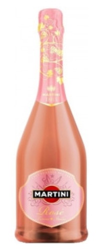 игристое вино полусухое розовое "Мартини Розе"