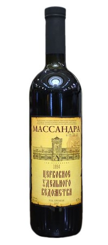Церковное удельного ведомства слад.кр.0,75л Массандра